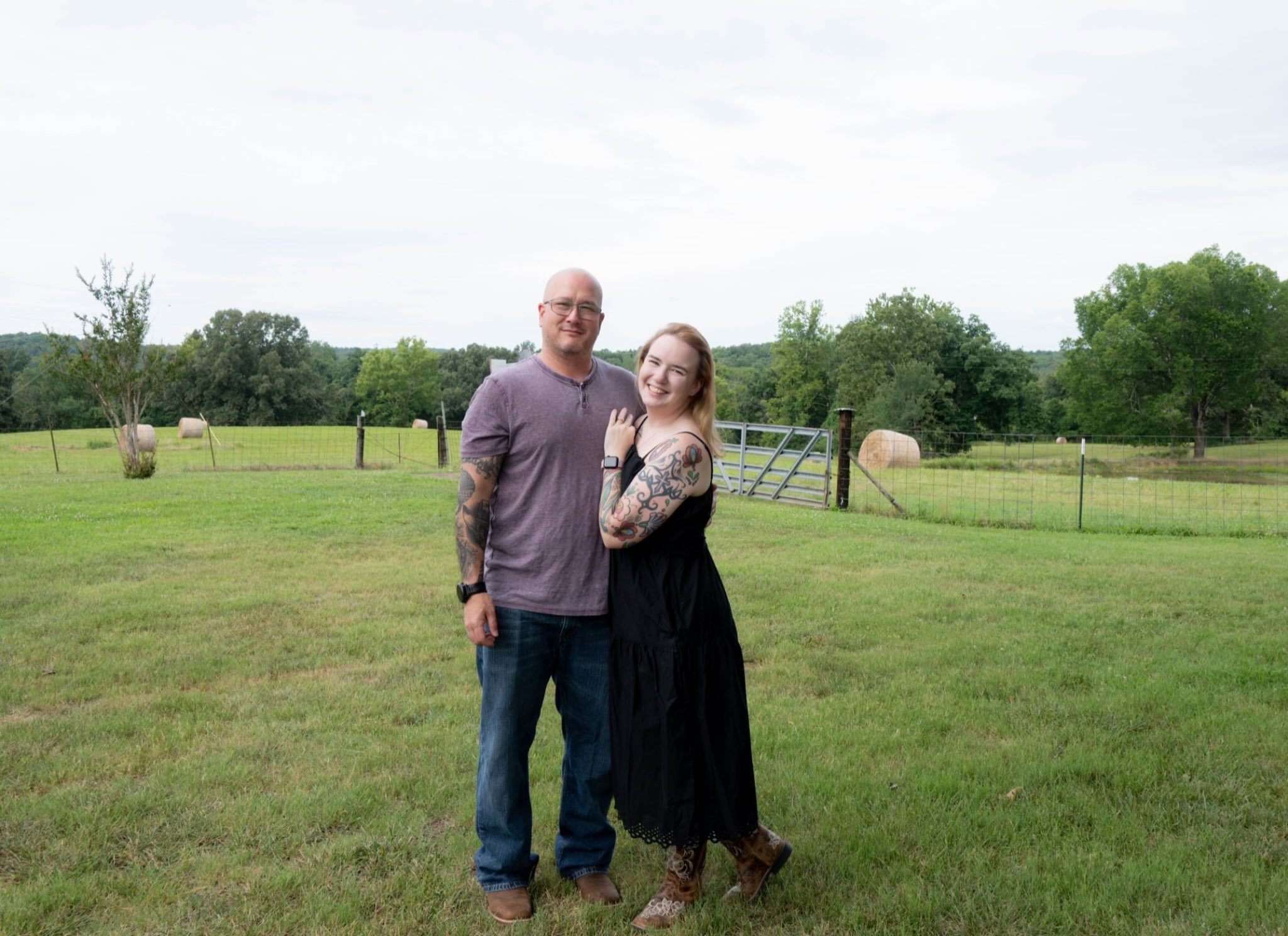 My favorite person at my favorite place! I guess I&rsquo;ll keep him around! Love you babe and happy anniversary! #anniversary #love #farm