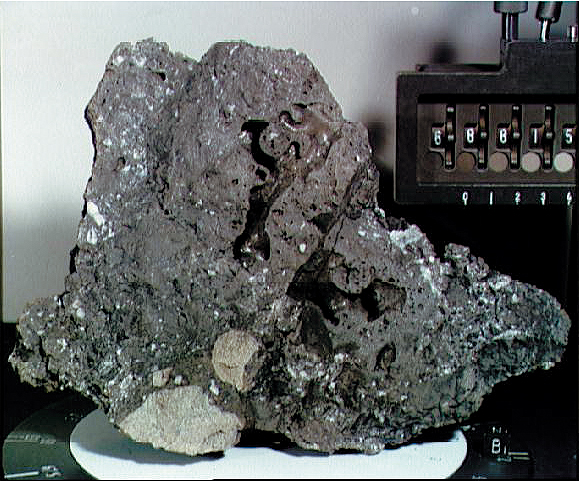 Apollo 16 sample #68815. (credit: NASA/AFP/Getty Images)