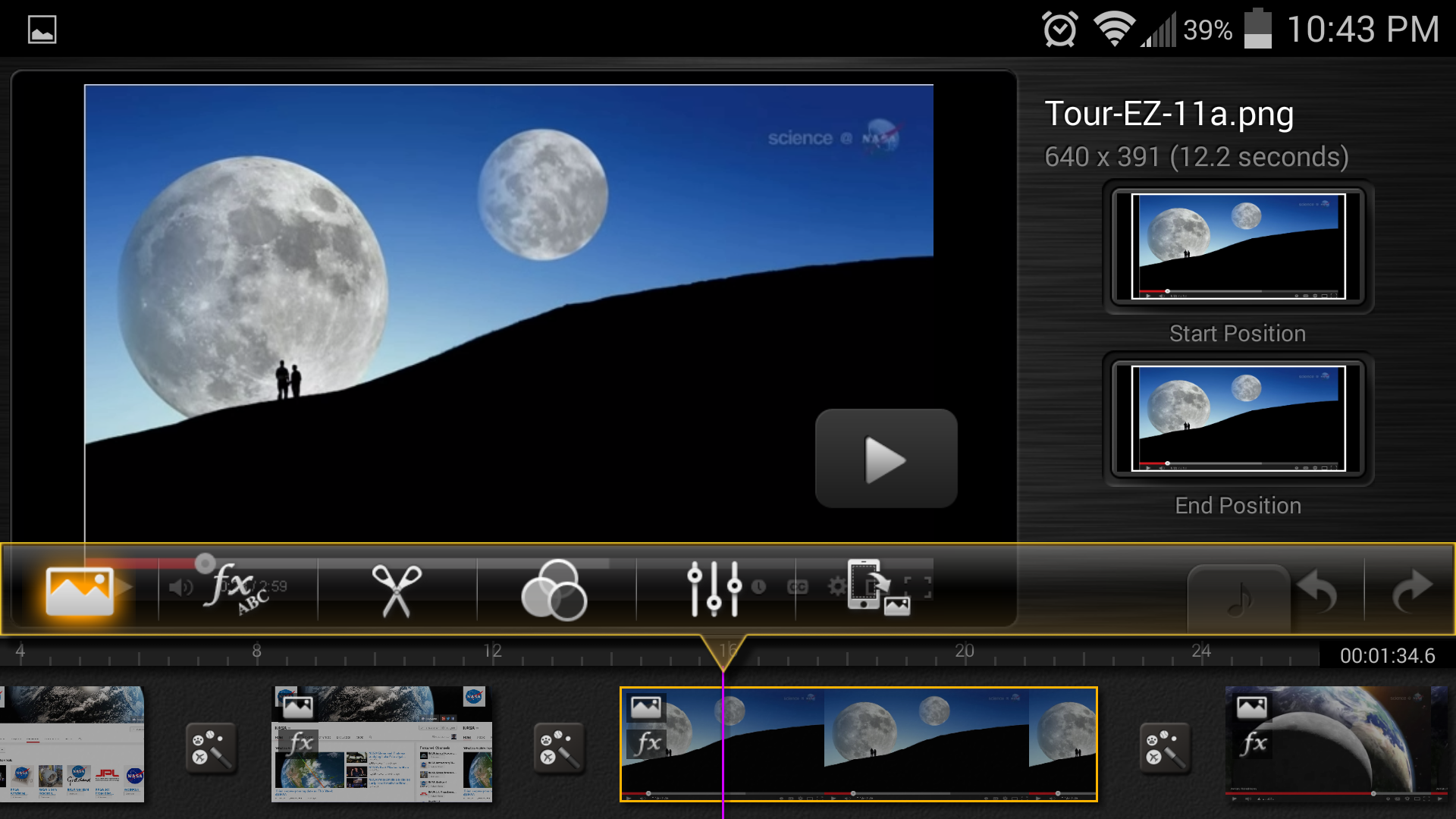 Production by KineMaster app on Android cellphone
