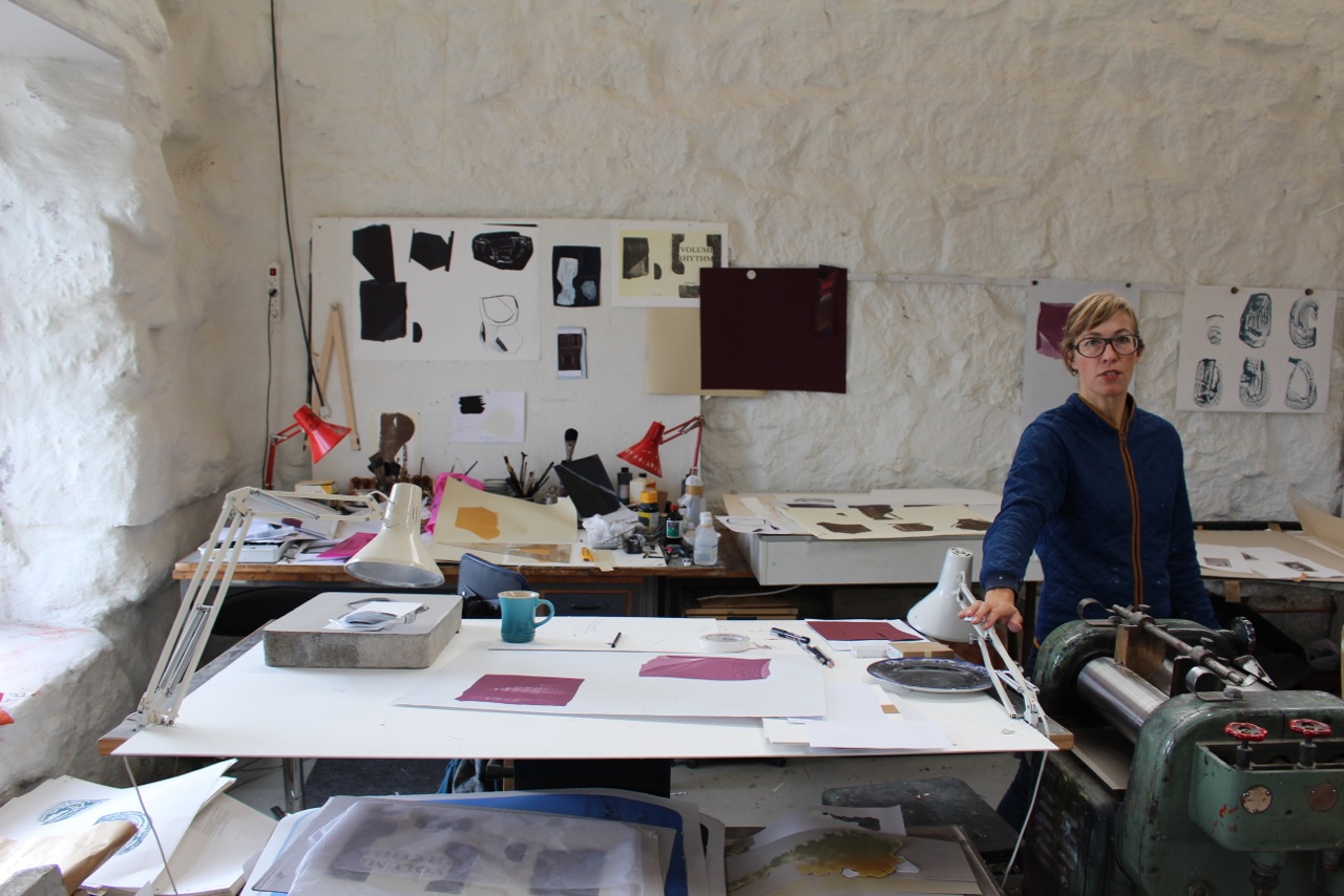 Julie Sass i Steinprent