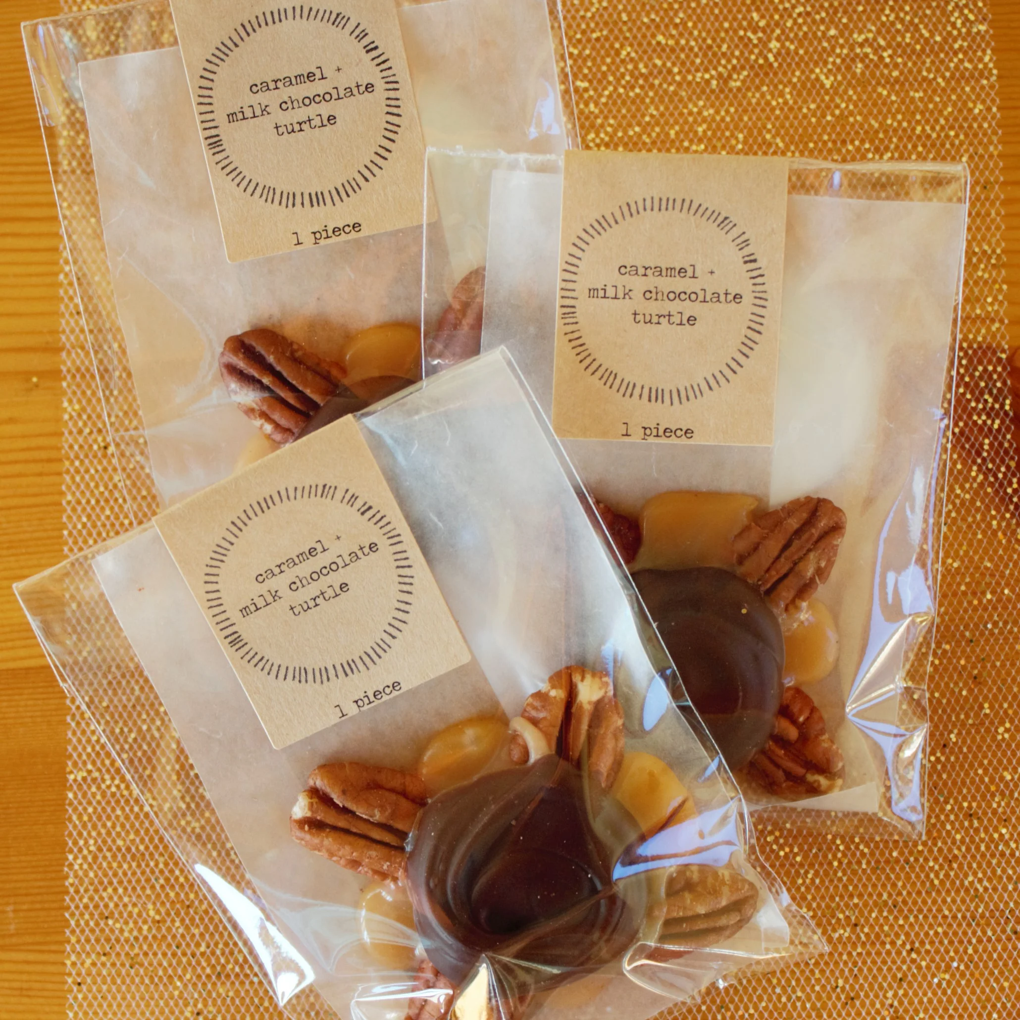 Streamlined packaging with sticker labels