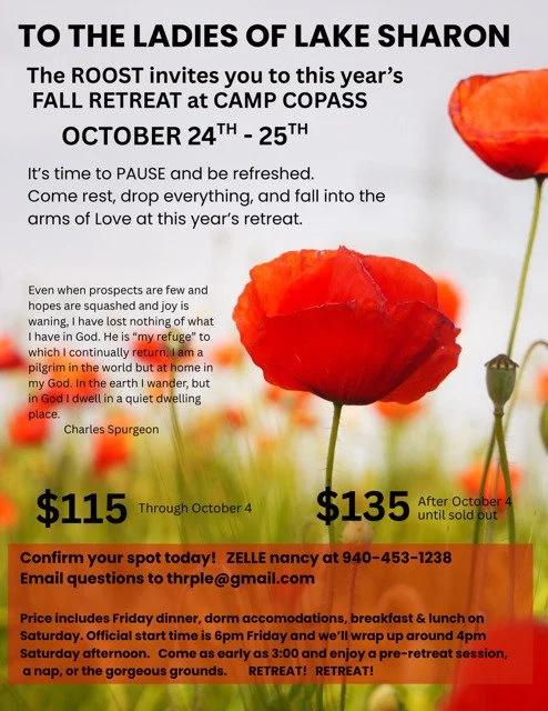 ROOST - Ladies' Fall Retreat