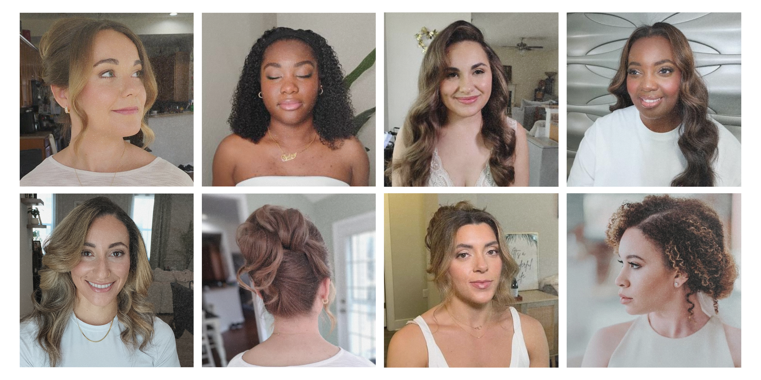 Bride getting ready with on-location bridal hair and makeup in Northeast Iowa