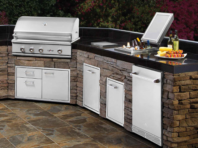 Barbecues Valley Fire Place Inc, Drop In Grills For Outdoor Kitchens