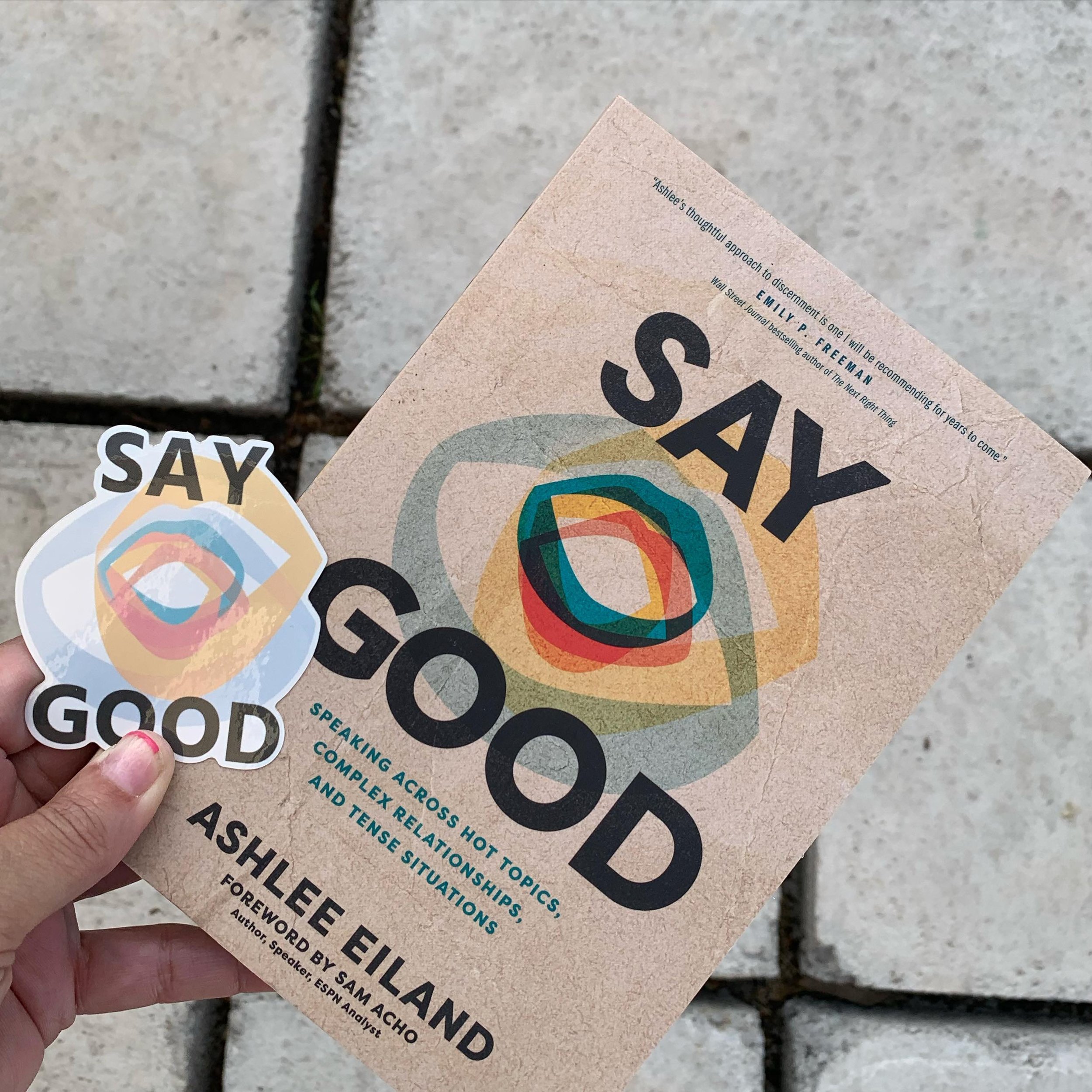 Say Good.  I am so honored to share this book with you.  I met @ashlee_eiland years ago in this small adoption space, had the great privilege to connect with her and learn from her and then she gifted the world with her book Human{Kind} in a time tha