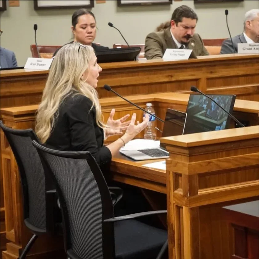 An update about yesterday.  Our voice from speaking, weak and scratchy.  Our bodies, exhausted from pounding the pavement.  Our emotions from all we have seen and heard, spilling out of us. 
.
.
The Utah Judiciary Interim Committee voted YES to the A