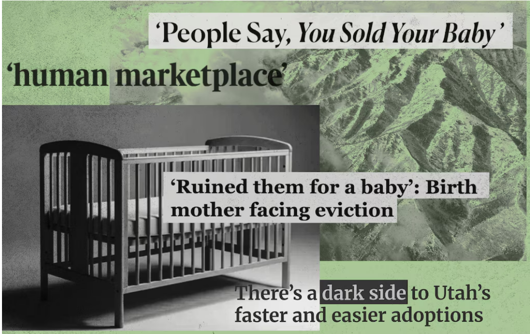 Utah’s adoption industry is facing scrutiny. Here’s what to know about ‘adoption tourism.’