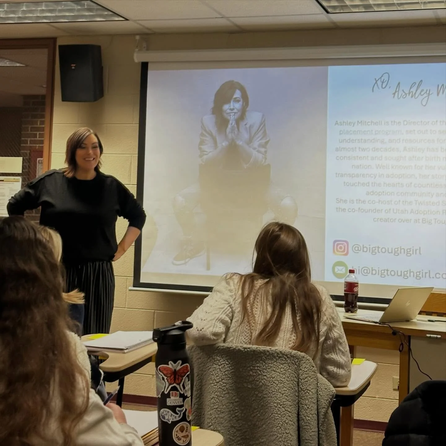 I had the incredible opportunity this week to go to Colorado and give a 2 hour guest lecture on &lsquo;Trafficking in Modern Adoption&rsquo; at the University of Denver @uofdenver with an absolute amazing class of students. 
.
.
To sit with these you