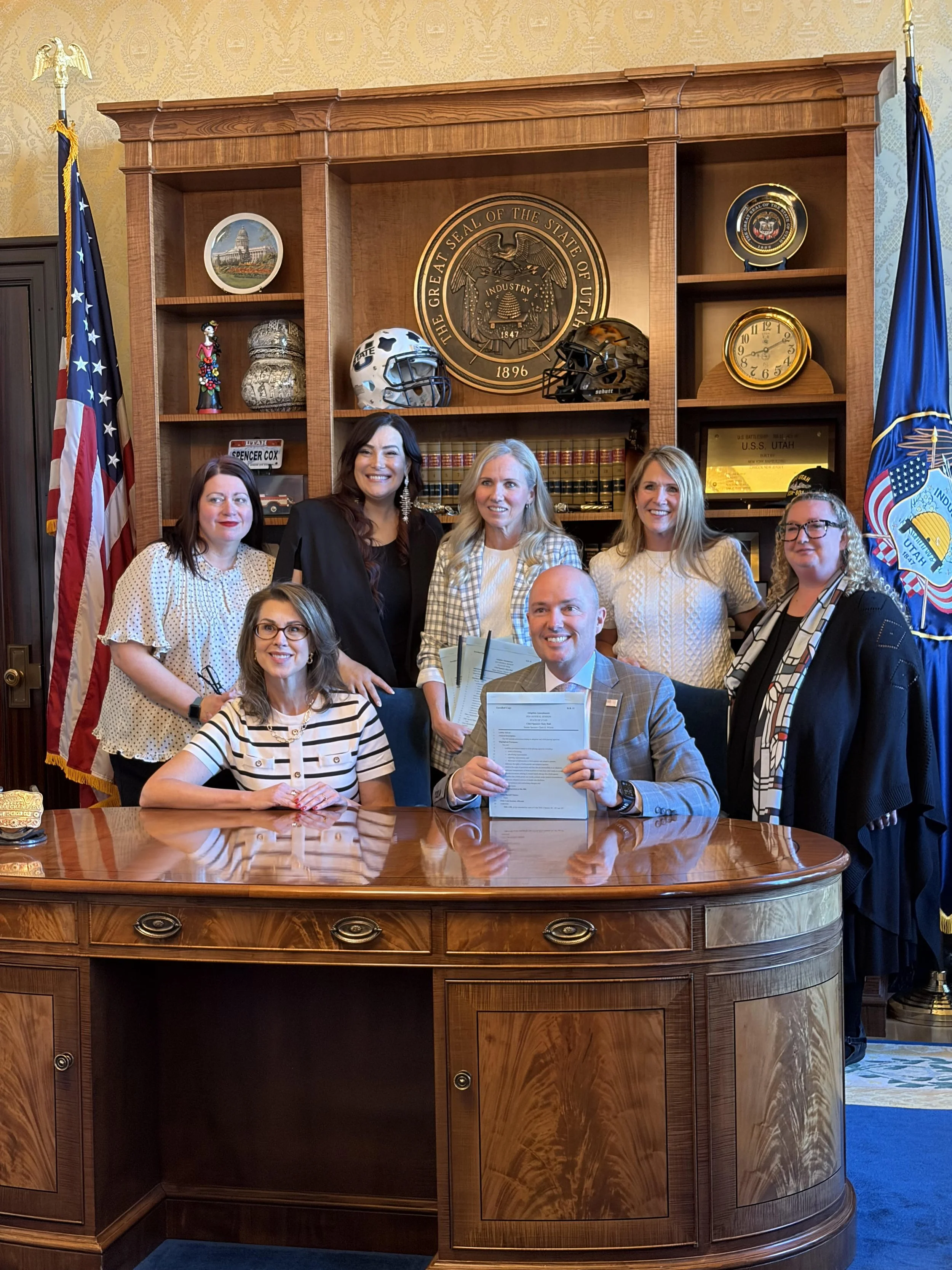 ‘A giant leap forward’: Utah governor signs adoption reform bill