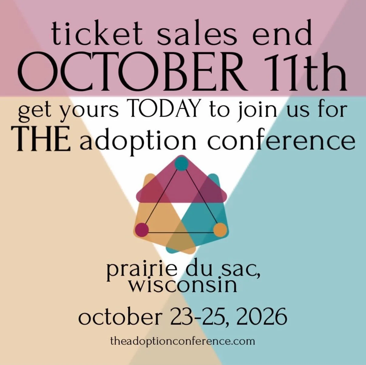 Grab your ticket today!!!! We can&rsquo;t wait to sit knee to knee with you at @theadoptionconference . 
.
WHEN YOU ARE BRAVE ENOUGH TO SHOW UP INTO A SPACE THAT WILL CHALLENGE YOU, LIFT YOU AND CONNECT YOU TO A VERY INDIVIDUALIZED COMMUNITY&hellip;.