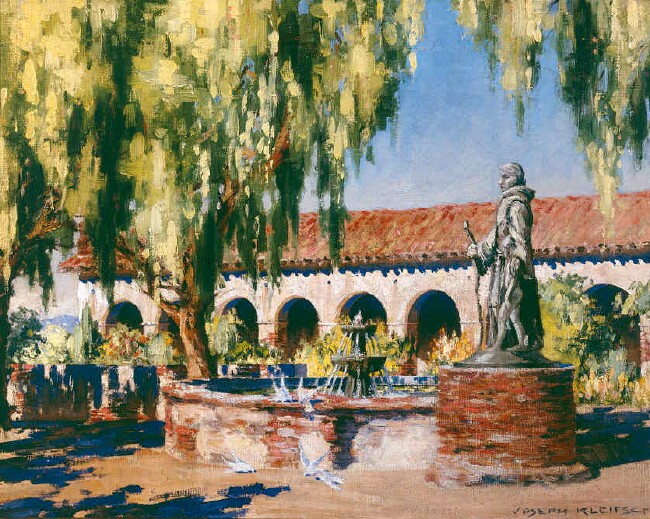    San Fernando Mission   / Oil on Canvas, 16 x 20 in. / Private Collection 