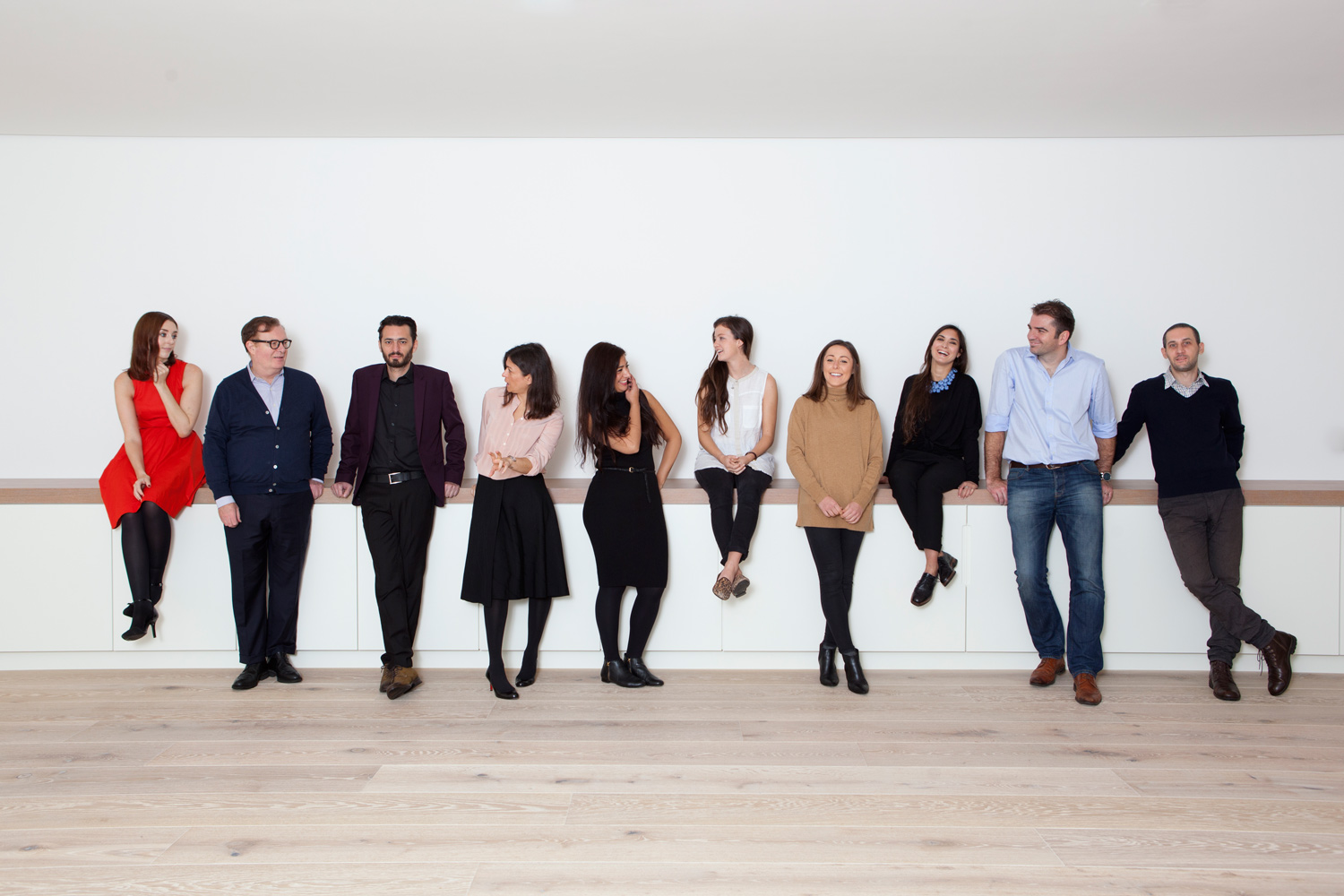 Group photography in London