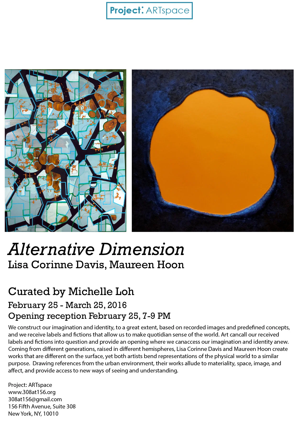 Lisa Corinne Davis and Maureen Hoon