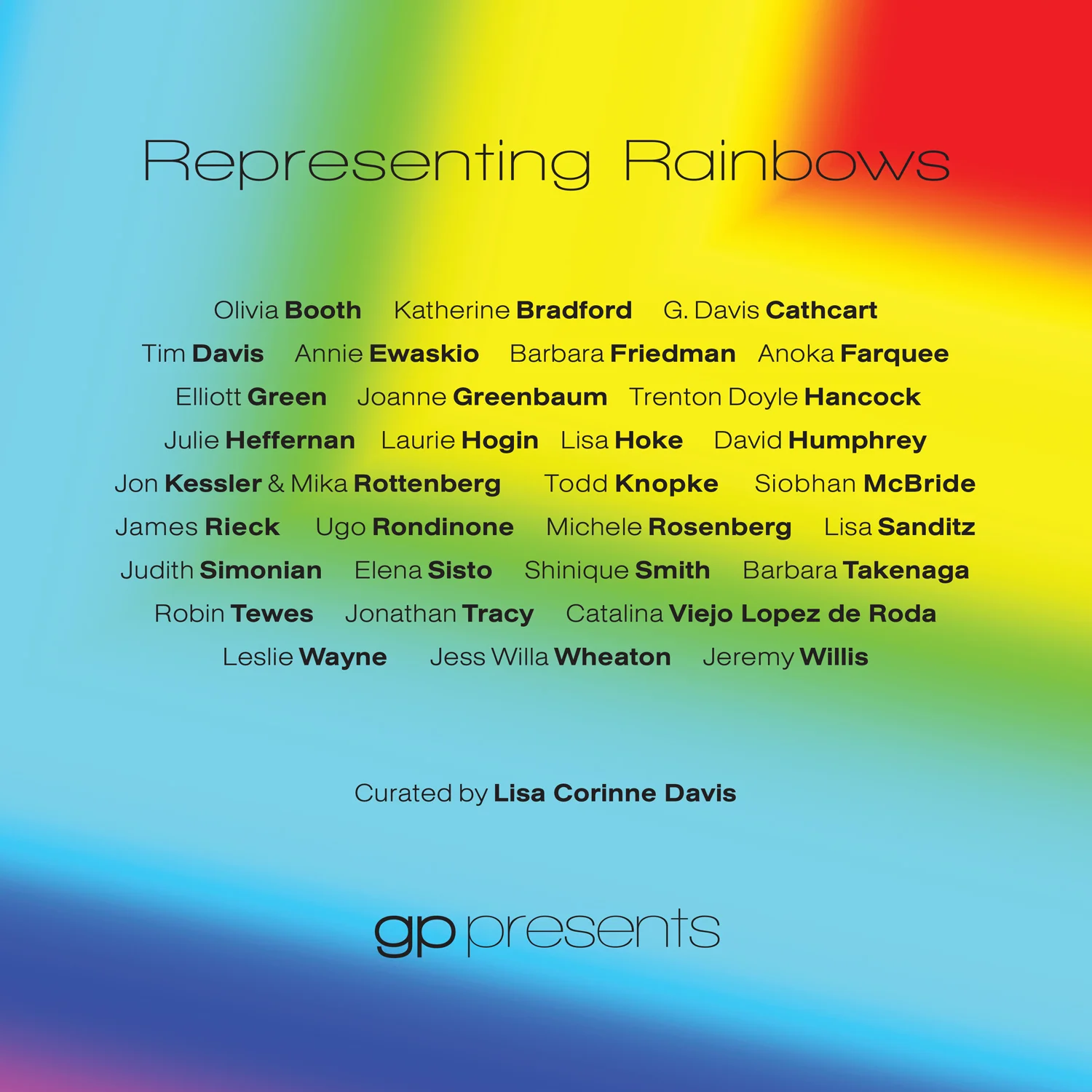 Representing Rainbows curated by Lisa Corinne Davis 