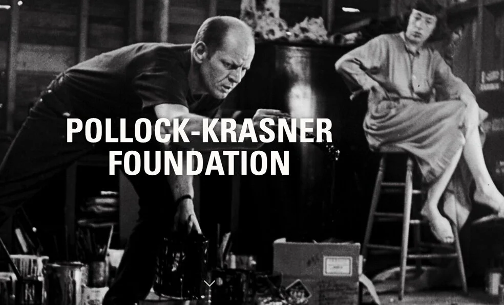 Pollock-Krasner Foundation Grant 2020