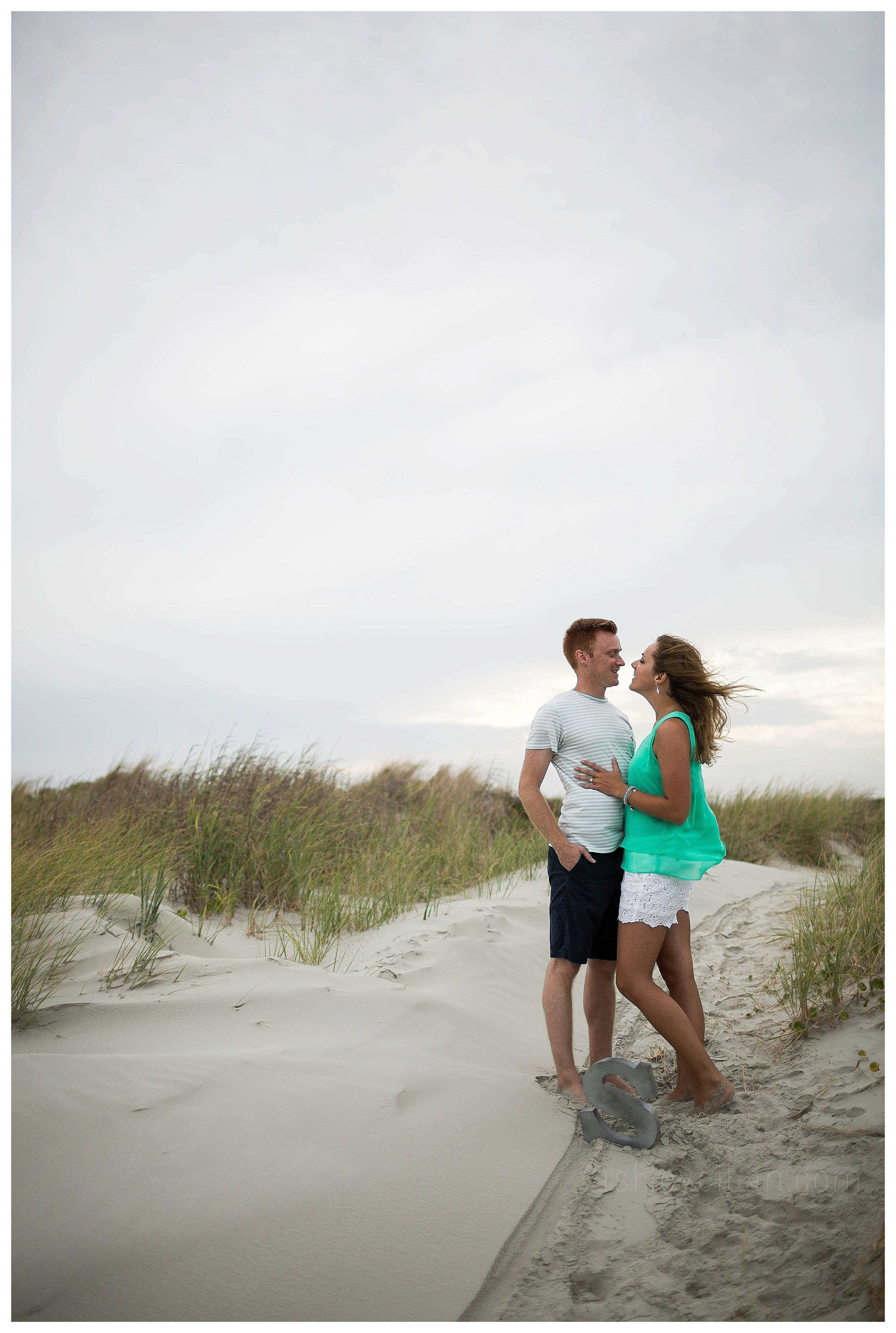 Sunset Beach North Carolina Engagement Photos Justin