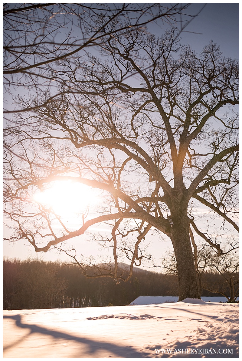 Snowy Winter Wedding ||  Boonsboro Country Club Wedding || Lynchburg, VA Wedding Photographer || Ashley Eiban Photography || www.ashleyeiban.com