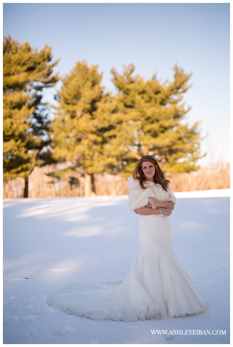 Snowy Winter Wedding ||  Boonsboro Country Club Wedding || Lynchburg, VA Wedding Photographer || Ashley Eiban Photography || www.ashleyeiban.com