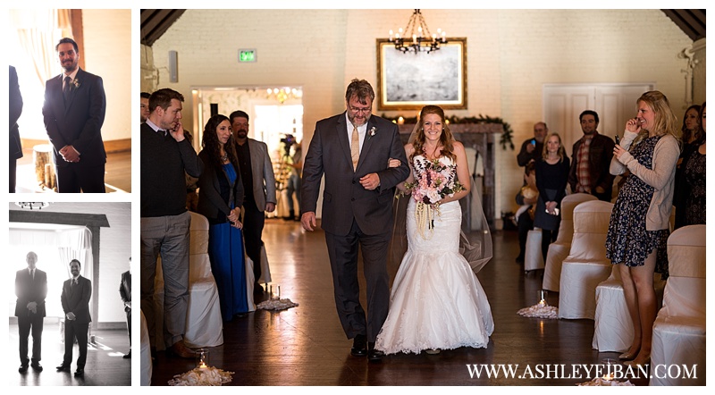 Snowy Winter Wedding ||  Boonsboro Country Club Wedding || Lynchburg, VA Wedding Photographer || Ashley Eiban Photography || www.ashleyeiban.com