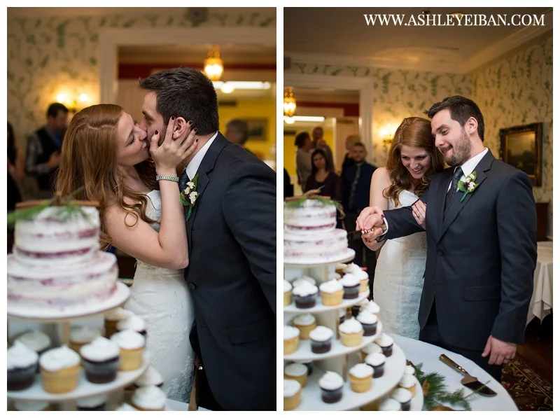 Snowy Winter Wedding || Boonsboro Country Club Wedding || Lynchburg, VA Wedding Photographer || Ashley Eiban Photography || www.ashleyeiban.com