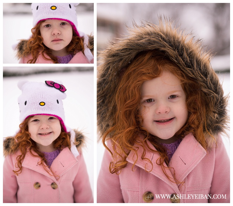 Lynchburg VA Wedding and Portrait Photographer || Family Photos in the Snow || Central VA Photographer || Ashley Eiban Photography || www.ashleyeiban.com