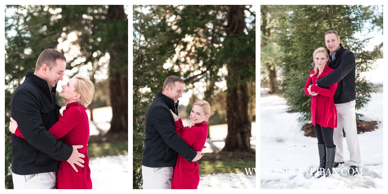 Winter Engagement Session || The Trivium Estates in Forest, Virginia || Lynchburg, VA Wedding Photographer || Ashley Eiban Photography || www.ashleyeiban.com