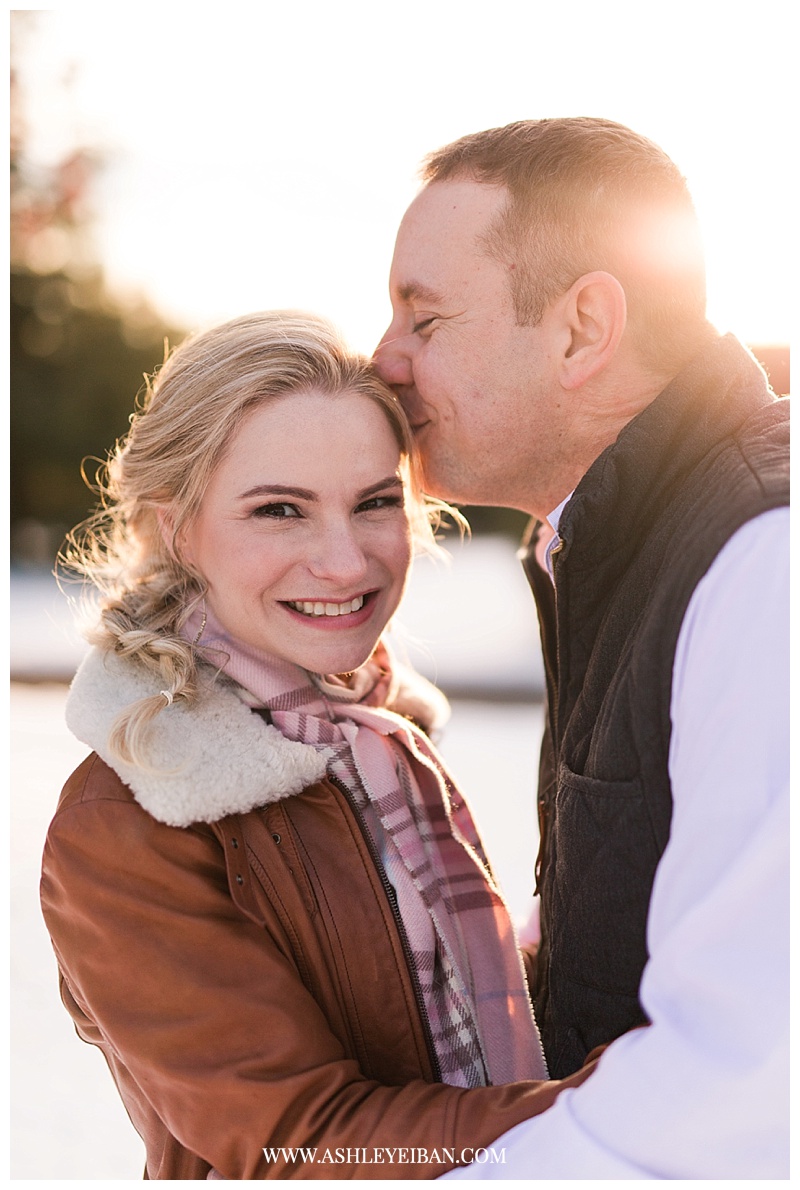 Winter Engagement Session || The Trivium Estates in Forest, Virginia || Lynchburg, VA Wedding Photographer || Ashley Eiban Photography || www.ashleyeiban.com