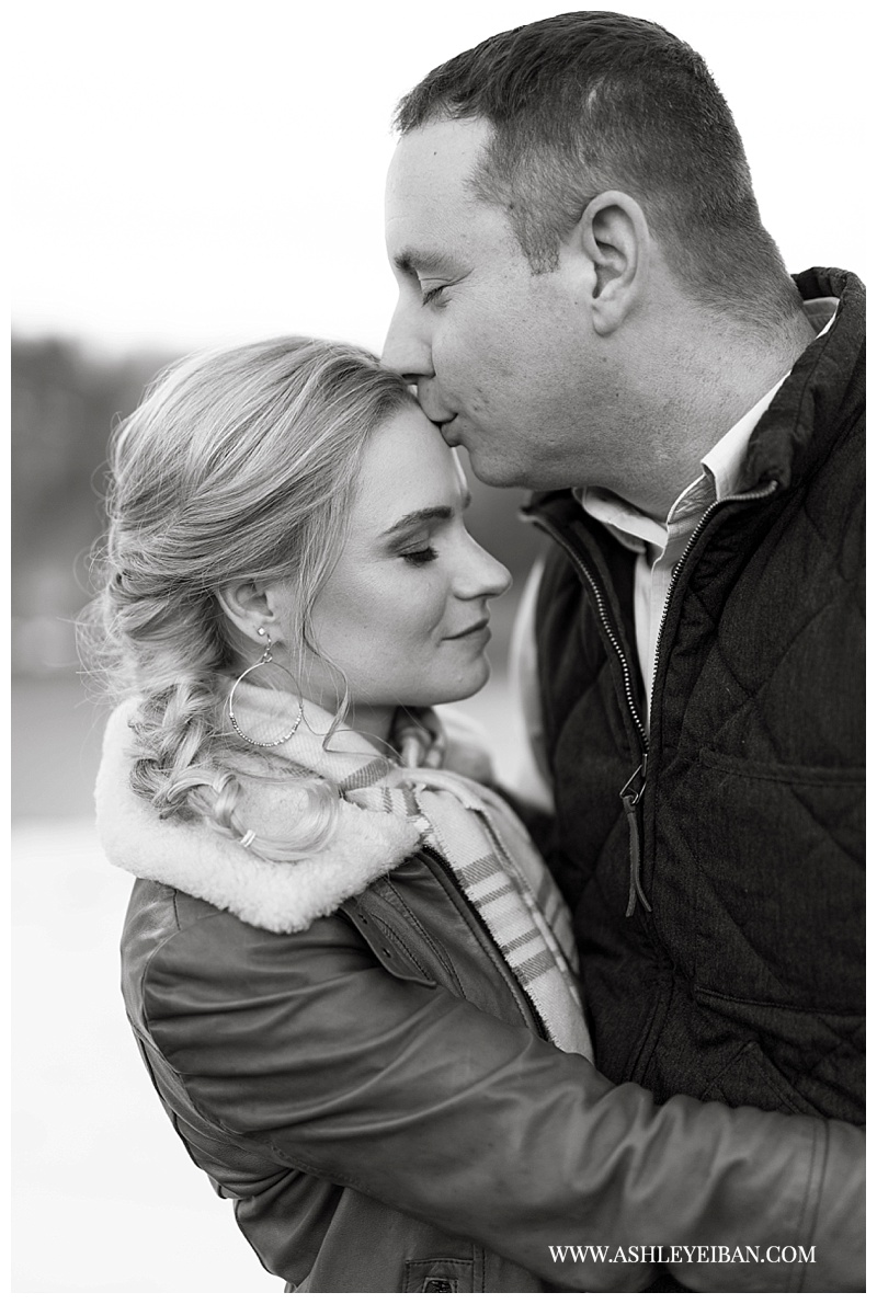 Winter Engagement Session || The Trivium Estates in Forest, Virginia || Lynchburg, VA Wedding Photographer || Ashley Eiban Photography || www.ashleyeiban.com