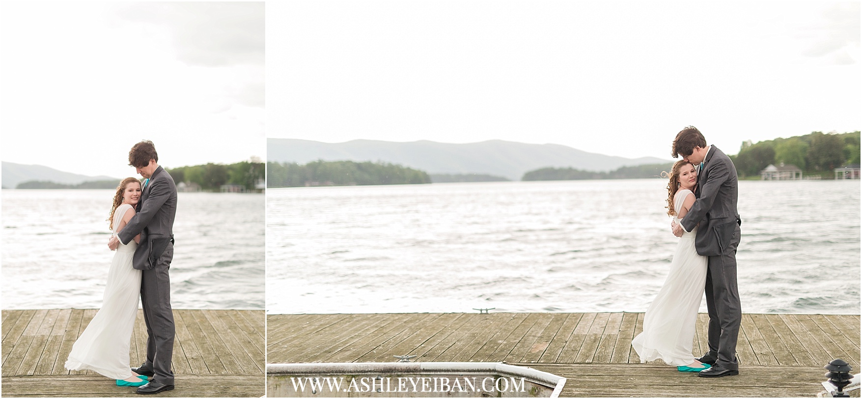 Smith Mountain Lake Wedding || Elopement and Wedding Photographer || Ashley Eiban Photography || www.ashleyeiban.com