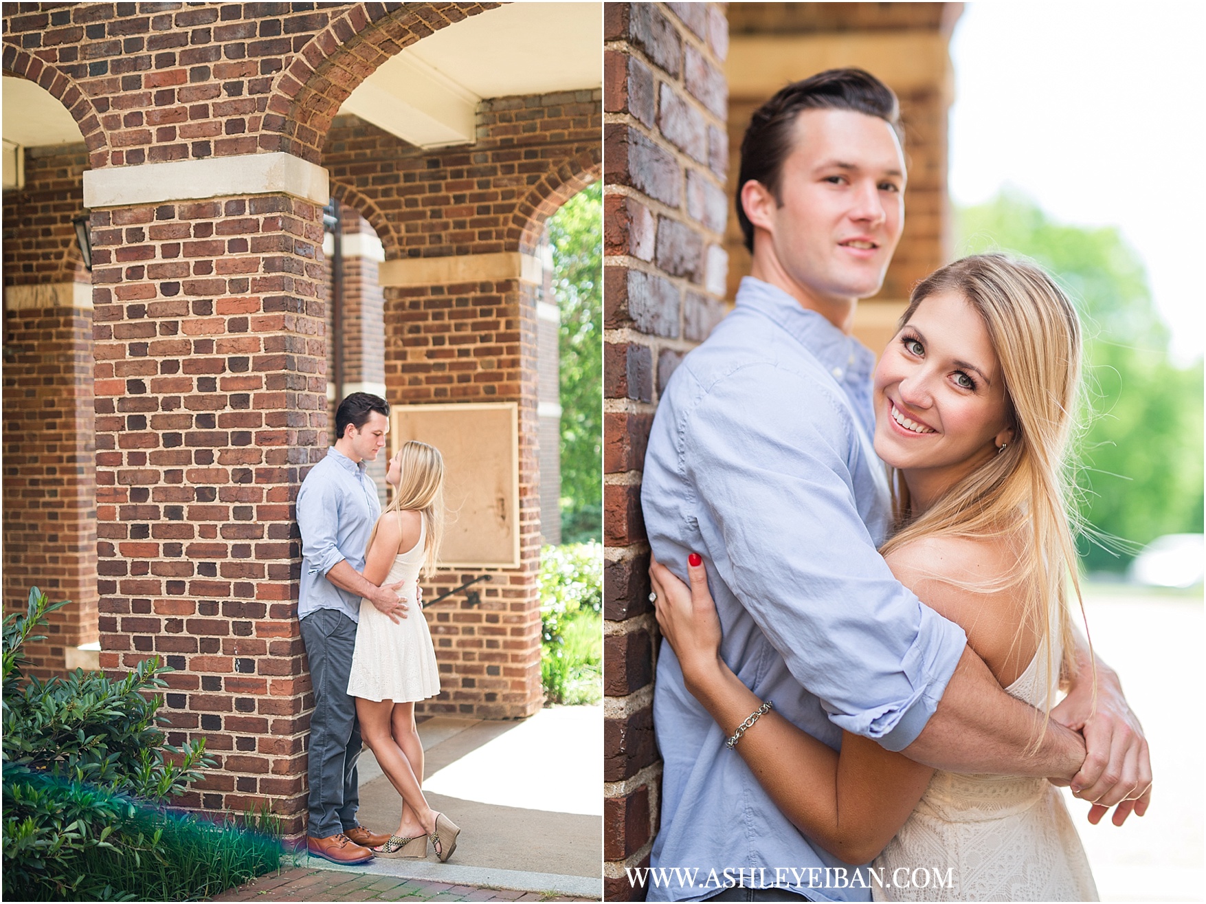 Sweet Briar Engagement || Lynchburg Wedding and Engagement Photographer || Ashley Eiban Photography || www.ashleyeiban.com