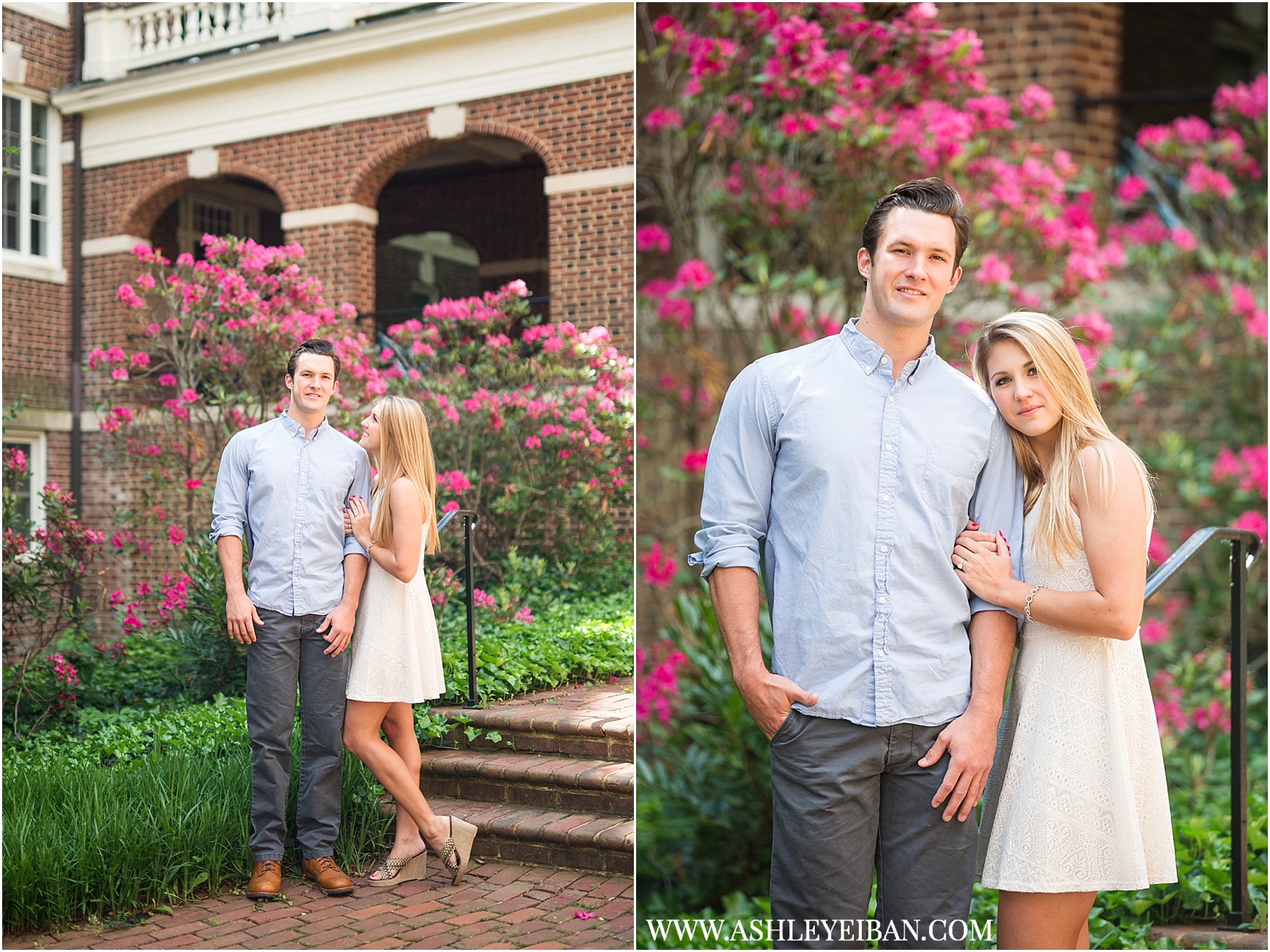 Sweet Briar Engagement || Lynchburg Wedding and Engagement Photographer || Ashley Eiban Photography || www.ashleyeiban.com