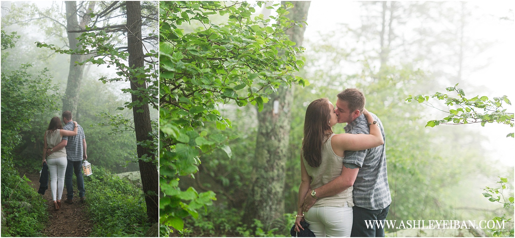 Mountaintop Engagement Session || Lynchburg Wedding and Engagement Photographer || www.ashleyeiban.com