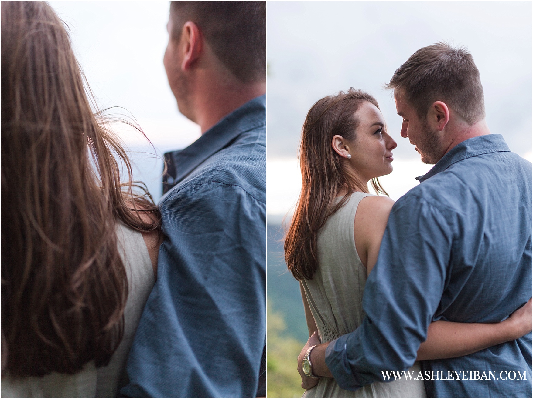 Mountaintop Engagement Session || Lynchburg Wedding and Engagement Photographer || www.ashleyeiban.com