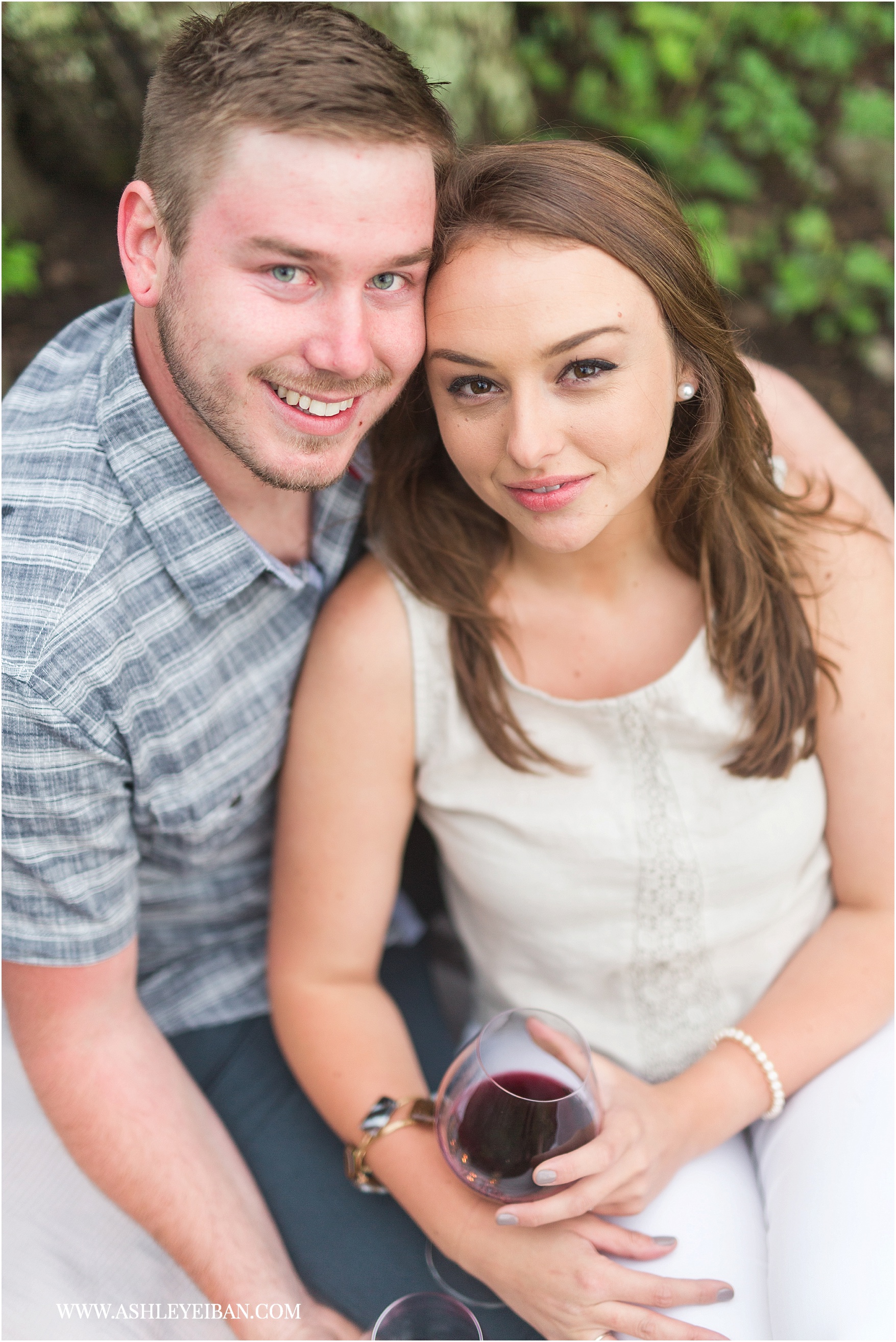 Mountaintop Engagement Session || Lynchburg Wedding and Engagement Photographer || www.ashleyeiban.com