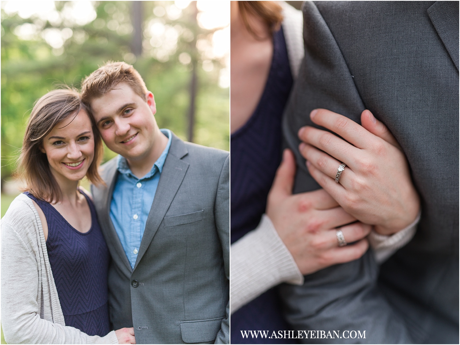 Lynchburg Engagement Session || Lynchburg Wedding Photographer || www.ashleyeiban.com