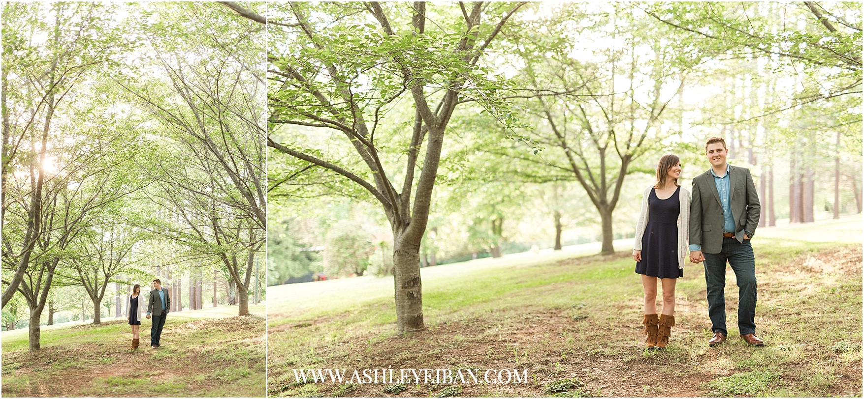 Lynchburg Engagement Session || Lynchburg Wedding Photographer || www.ashleyeiban.com