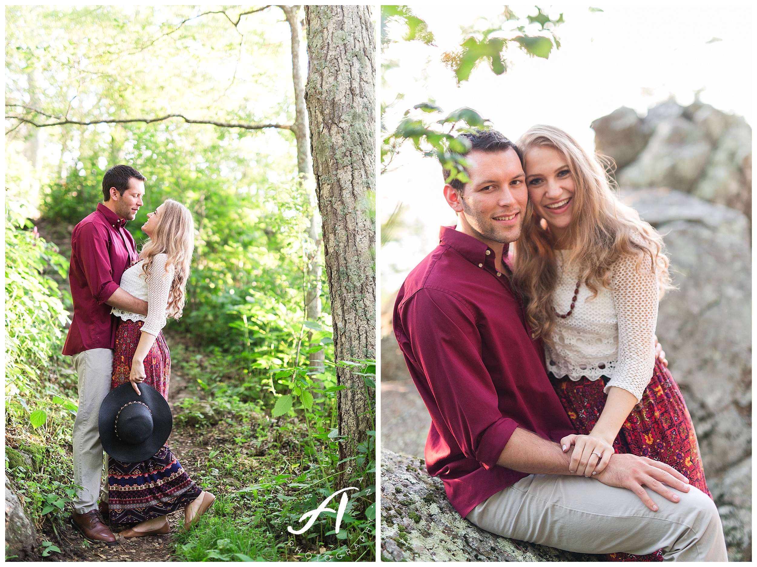 Summer Engagement Session || Lynchburg Virginia Wedding Photographer || Charlottesville Wedding Photographer || Ashley Eiban Photography || www.ashleyeiban.com