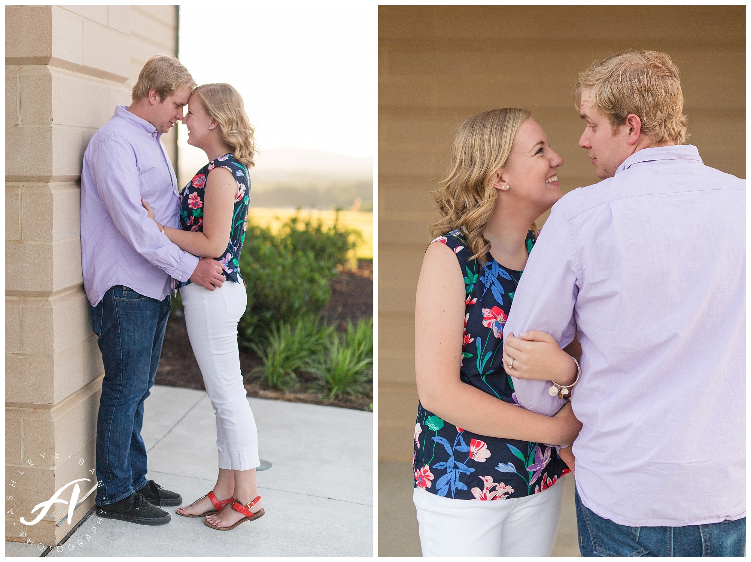 Summer Engagement Session || Lynchburg VA Wedding Photographer || Charlottesville Wedding Photographer || Ashley Eiban Photography || www.ashleyeiban.com