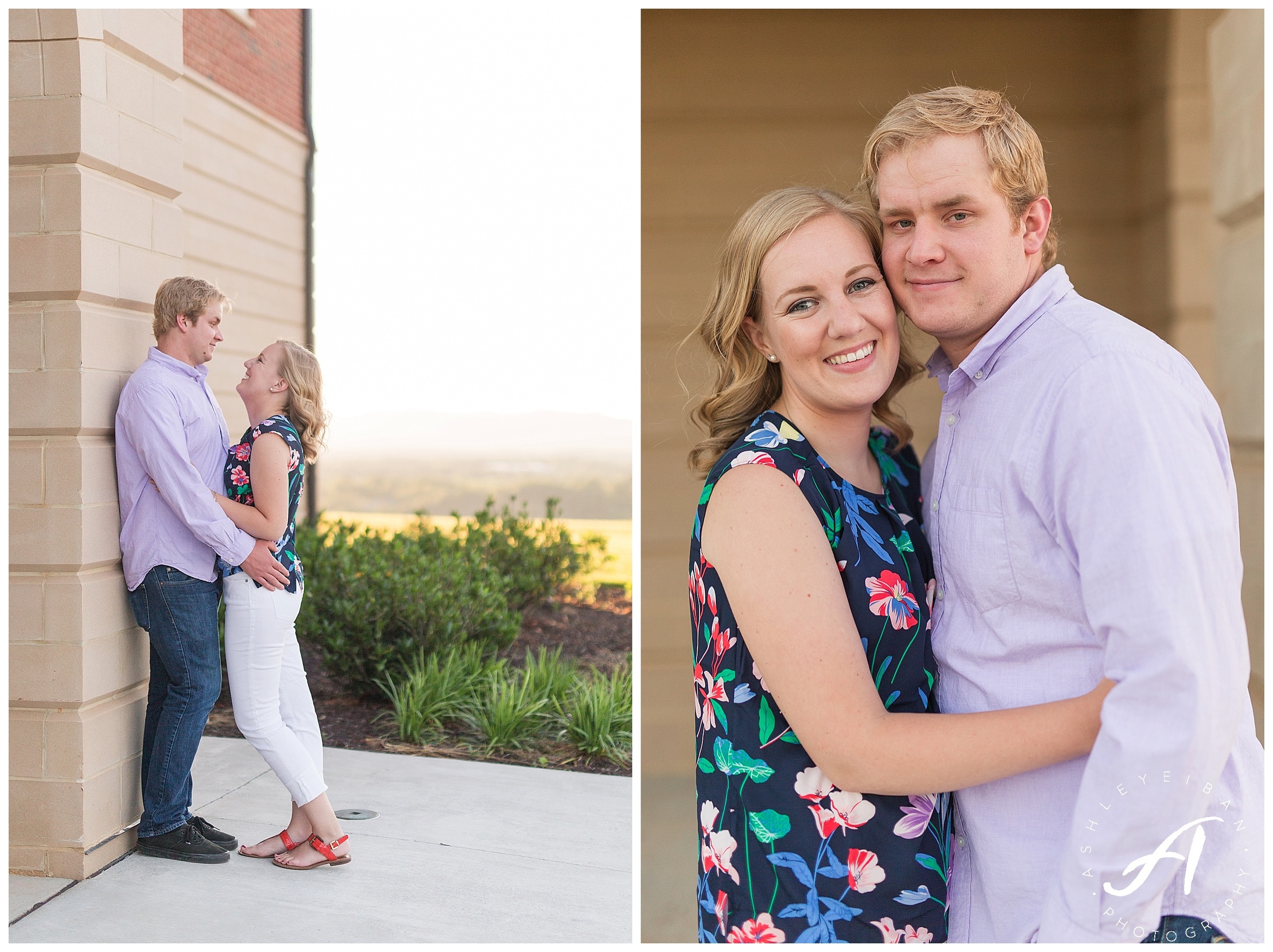 Summer Engagement Session || Lynchburg VA Wedding Photographer || Charlottesville Wedding Photographer || Ashley Eiban Photography || www.ashleyeiban.com