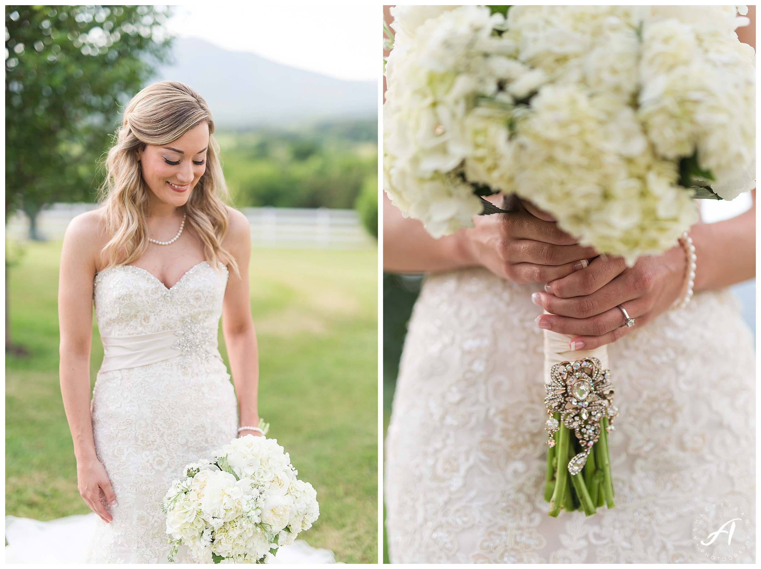 Bedford, Virginia Bridal Portraits || Mountain View Bridal Portraits || Ashley Eiban Photography || www.ashleyeiban.com