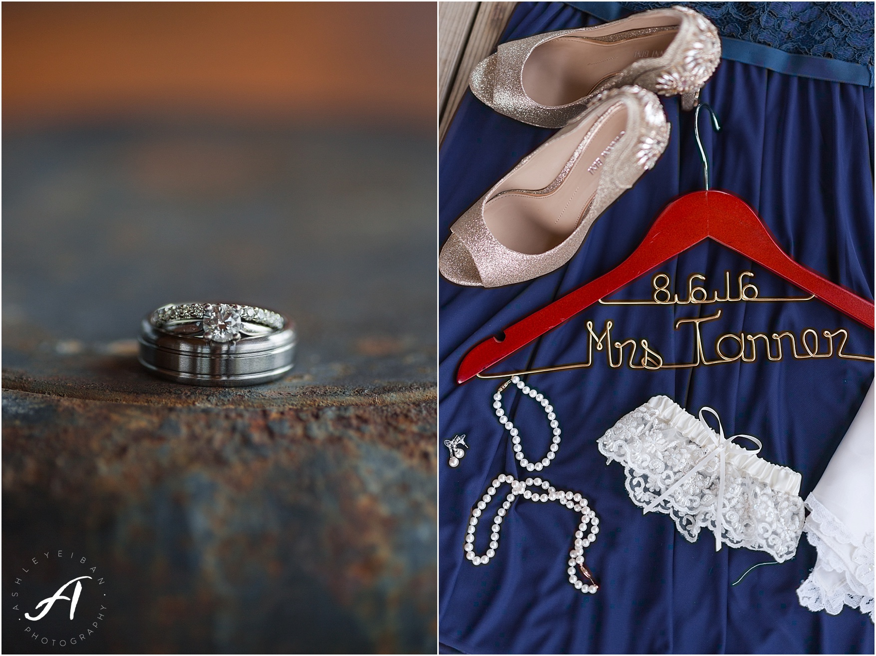 navy and coral mountain view Wedding at The Glen at The Boxtree Lodge || Braeloch Wedding in Vinton, Virginia || Ashley Eiban Photography || www.ashleyeiban.com