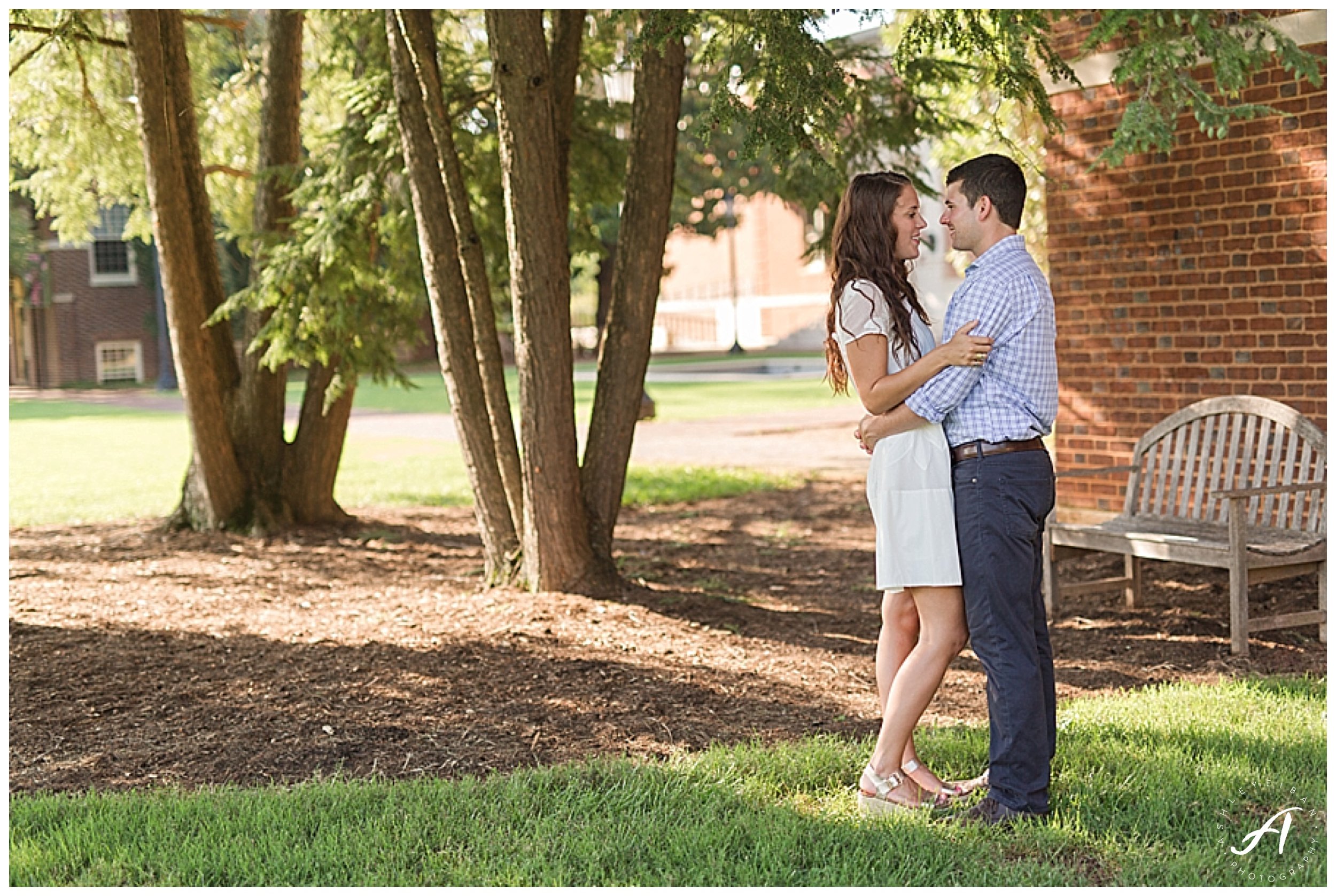 Sweet Briar College Summer Engagement Session || Lynchburg, Virginia Wedding Photographer || Ashley Eiban Photography || www.ashleyeiban.com