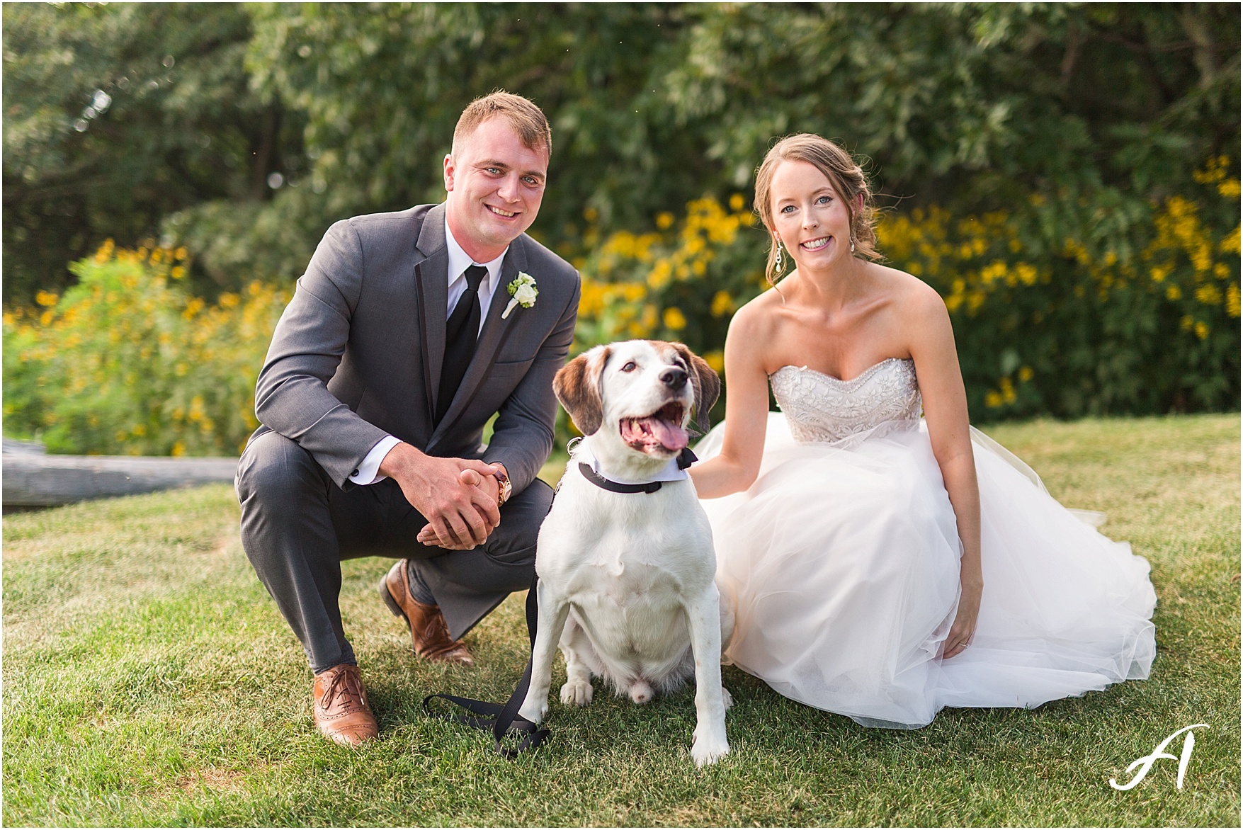 Wintergreen Resort Wedding || Elegant gray and green summer wedding || Ashley Eiban Photography || www.ashleyeiban.com