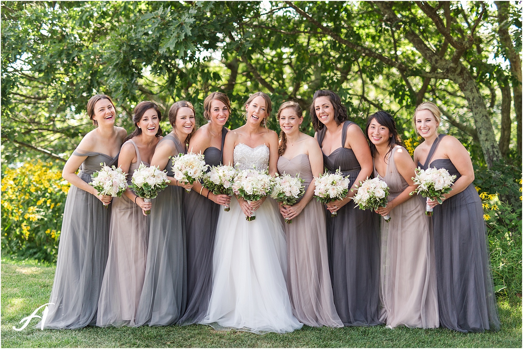 Wintergreen Resort Wedding || Elegant gray and green summer wedding || Ashley Eiban Photography || www.ashleyeiban.com