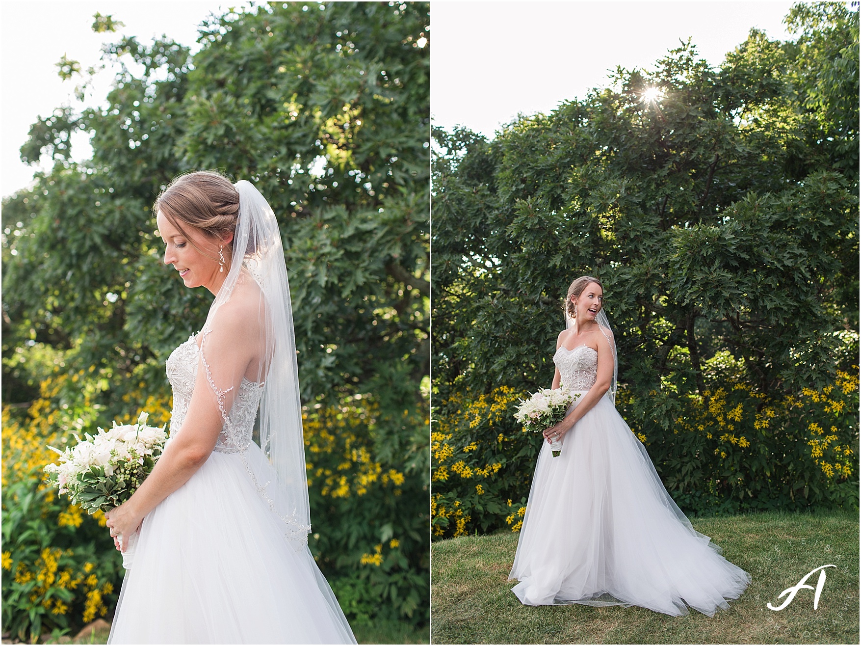 Wintergreen Resort Wedding || Elegant gray and green summer wedding || Ashley Eiban Photography || www.ashleyeiban.com
