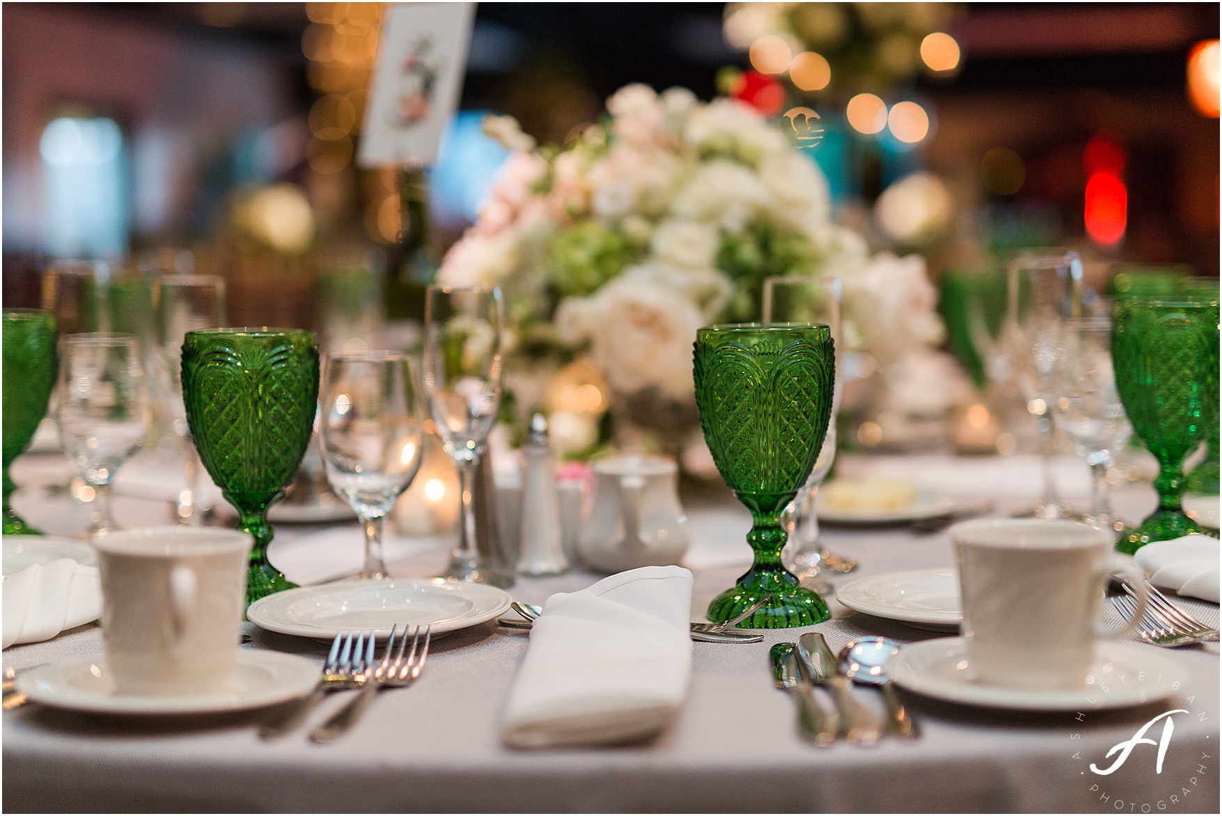 Wintergreen Resort Wedding || Elegant gray and green summer wedding || Ashley Eiban Photography || www.ashleyeiban.com