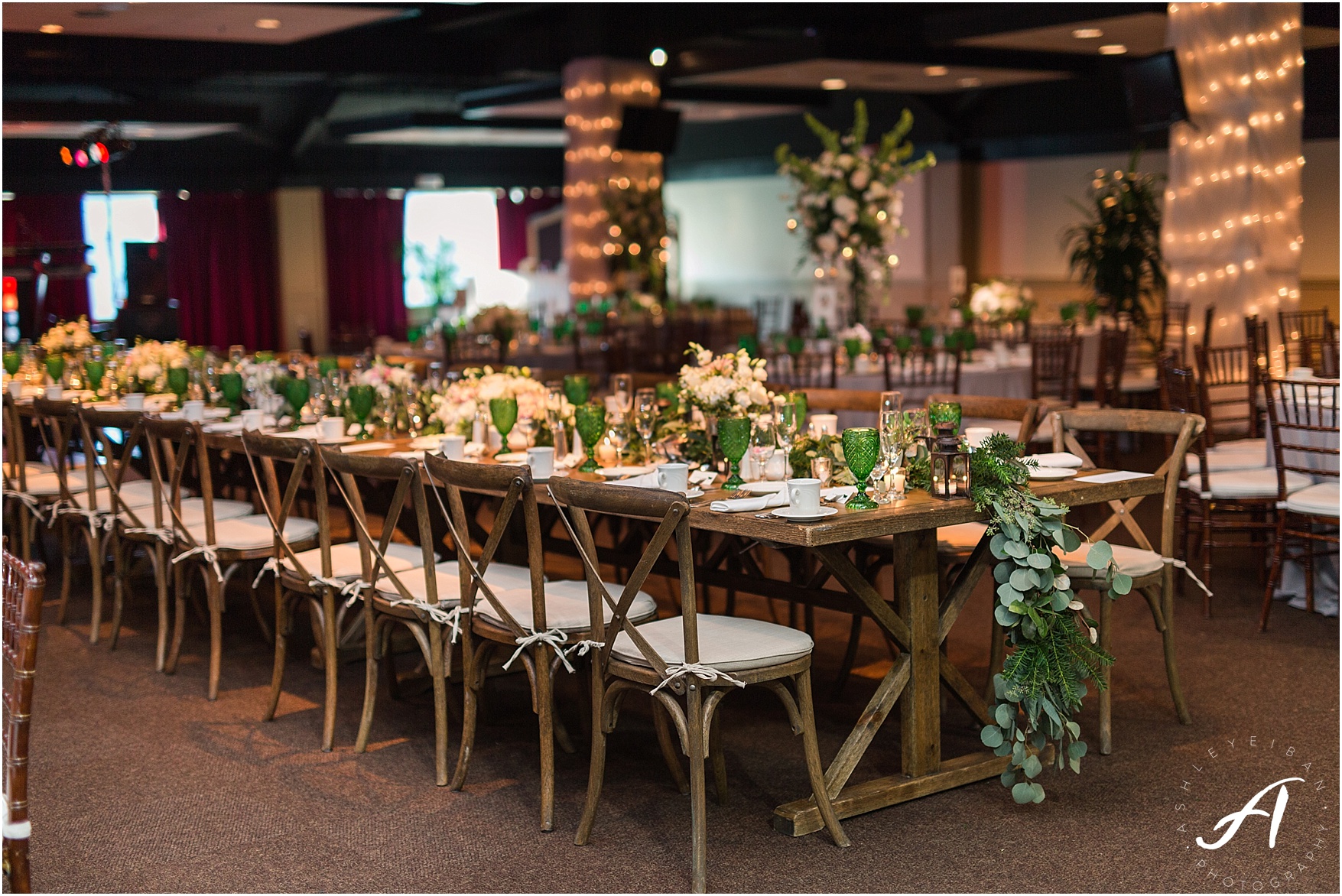 Wintergreen Resort Wedding || Elegant gray and green summer wedding || Ashley Eiban Photography || www.ashleyeiban.com