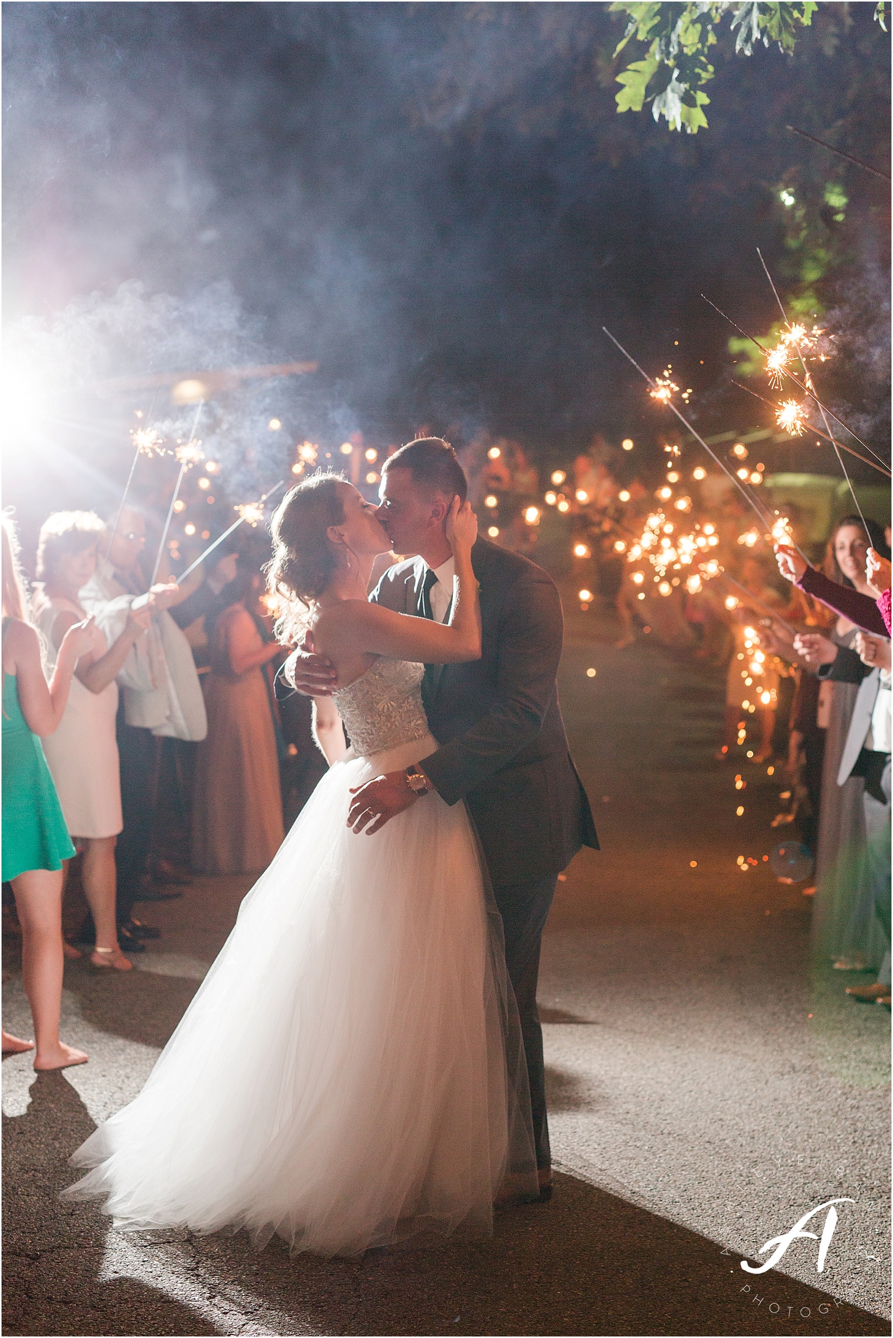 Wintergreen Resort Wedding || Elegant gray and green summer wedding || Ashley Eiban Photography || www.ashleyeiban.com