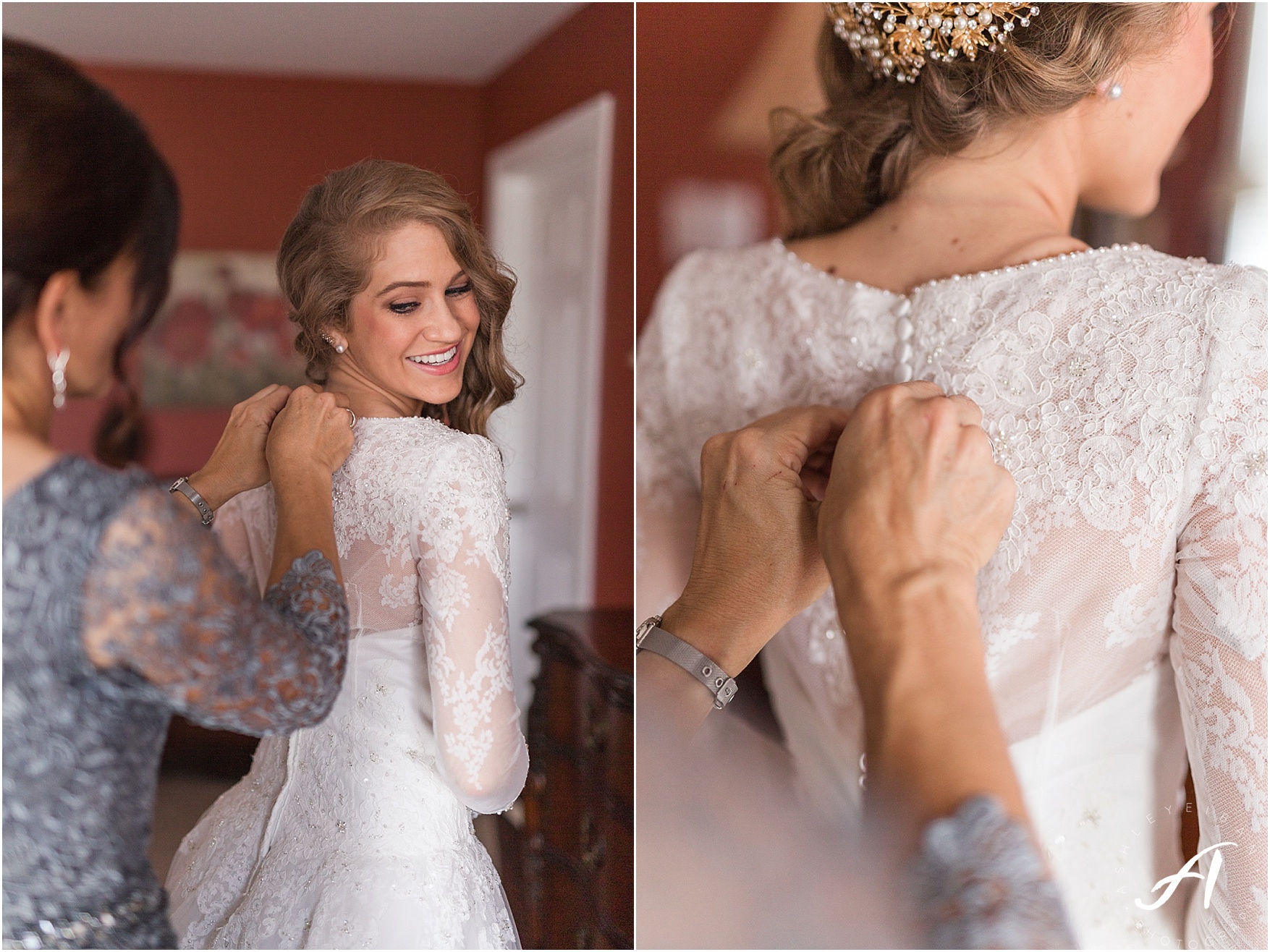 Farmville Wedding Photographer || Autumn Backyard Wedding in Central Virginia || Ashley Eiban Photography || www.ashleyeiban.com