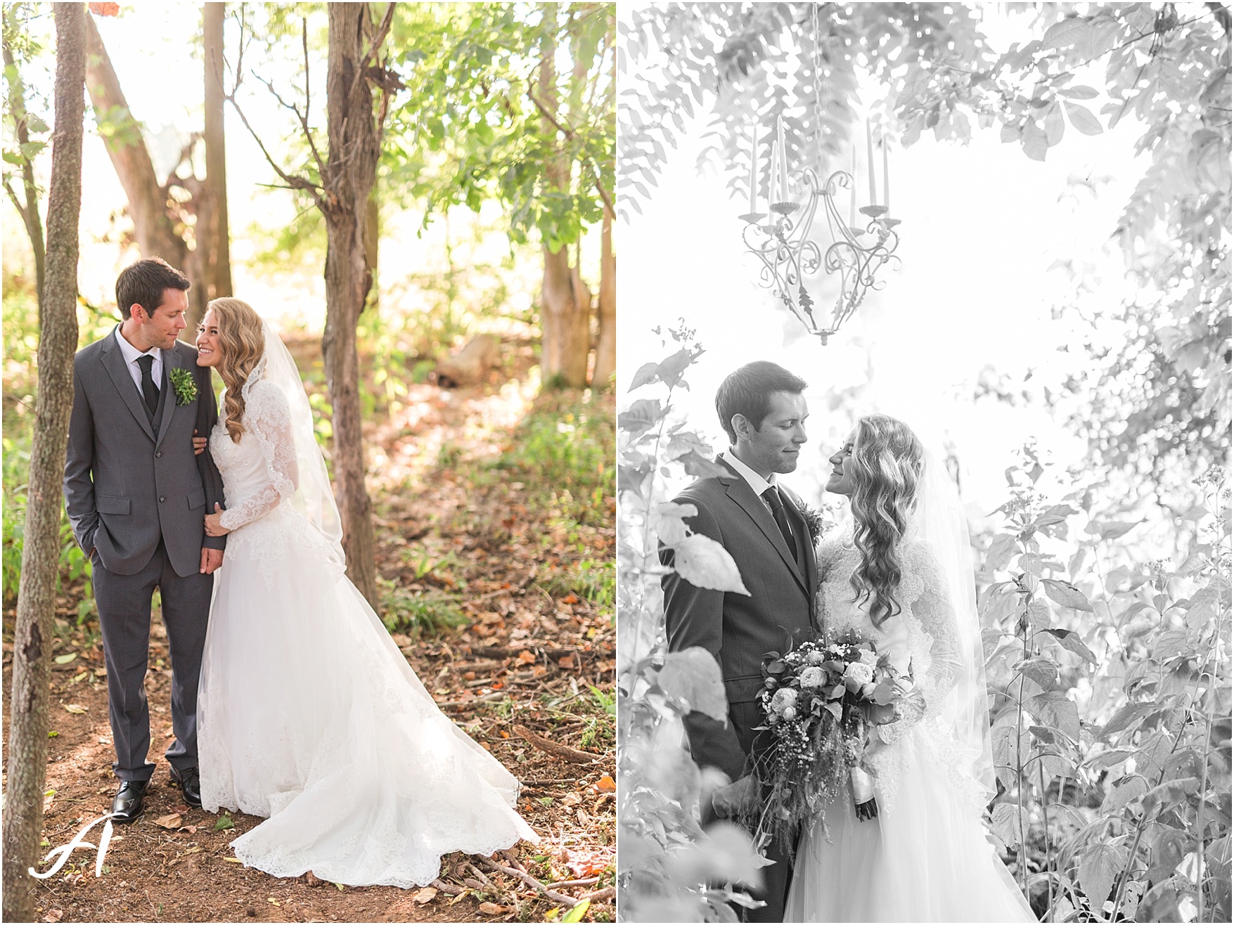 Farmville Wedding Photographer || Autumn Backyard Wedding in Central Virginia || Ashley Eiban Photography || www.ashleyeiban.com